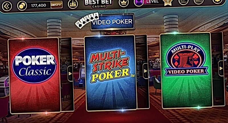video poker games